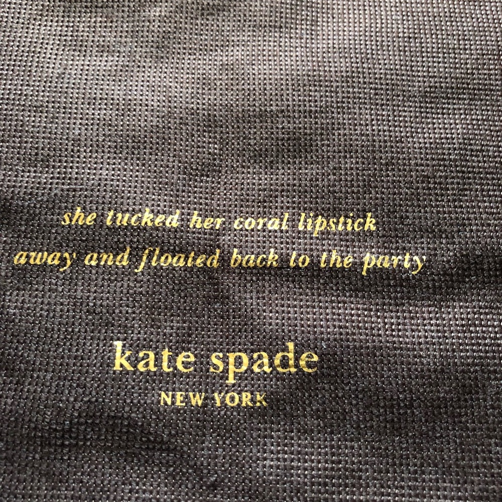 Kate spade dust bag